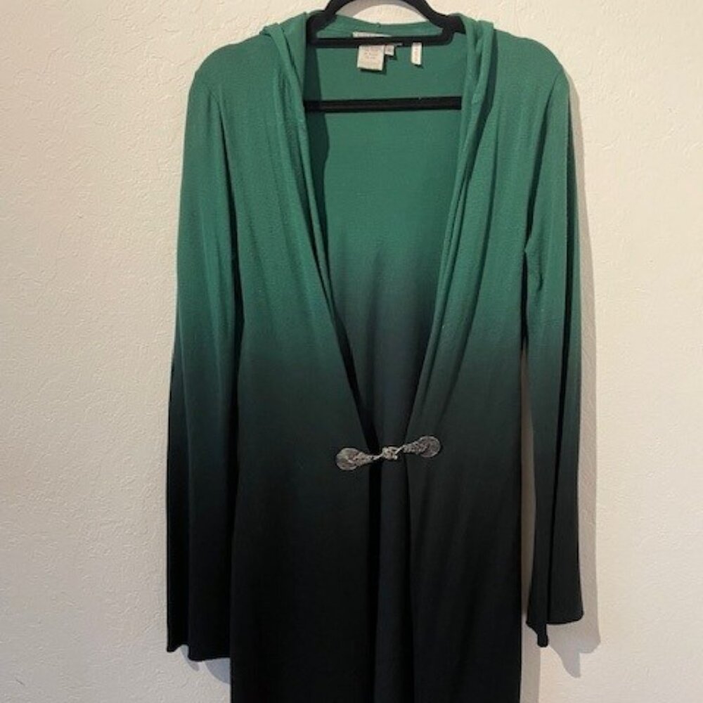 Alberto Makali Wool Blend Open Front Cardigan
